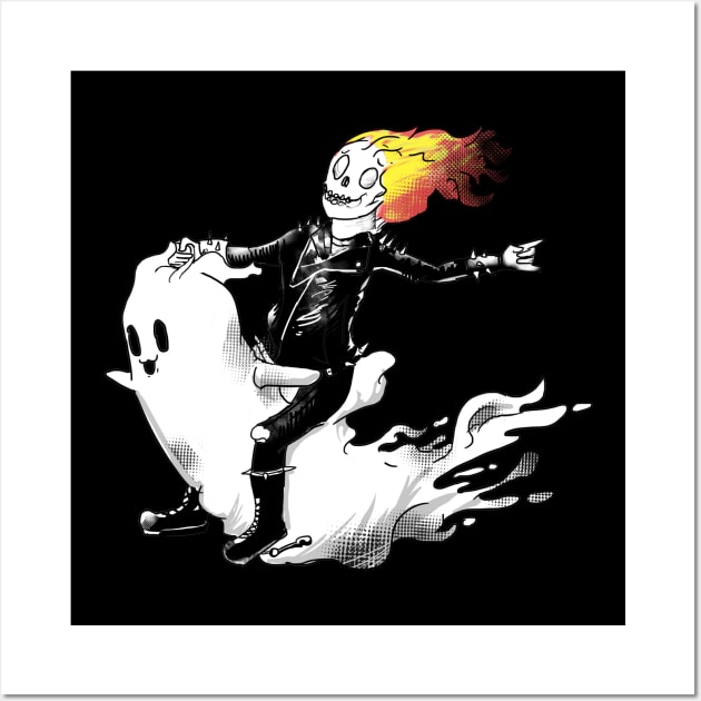 Ghost Rider Wall Art by ahongrizer